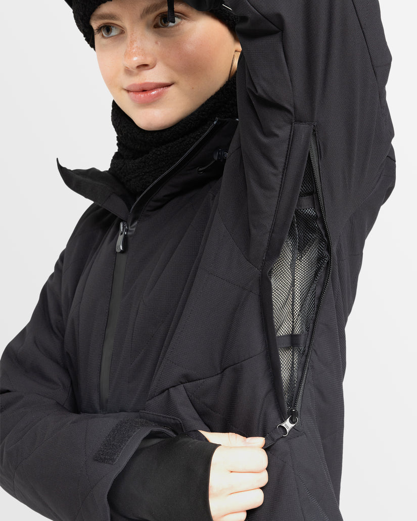 Womens Radiant Lines Overhead Snow Jacket