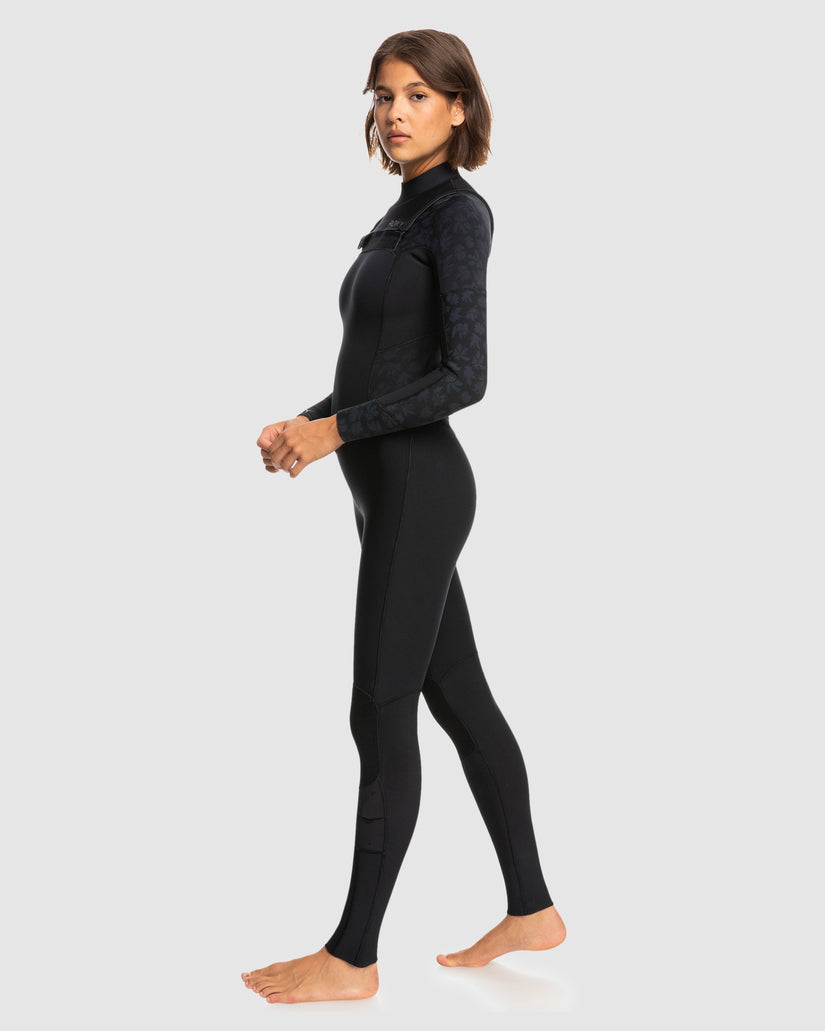 Womens 3/2mm Swell Series Chest Zip Gbs Wetsuit