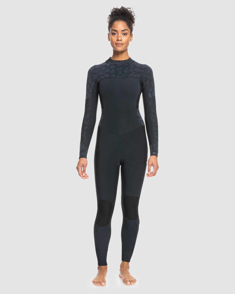 Womens 4/3mm Swell Series Back Zip Gbs Wetsuit