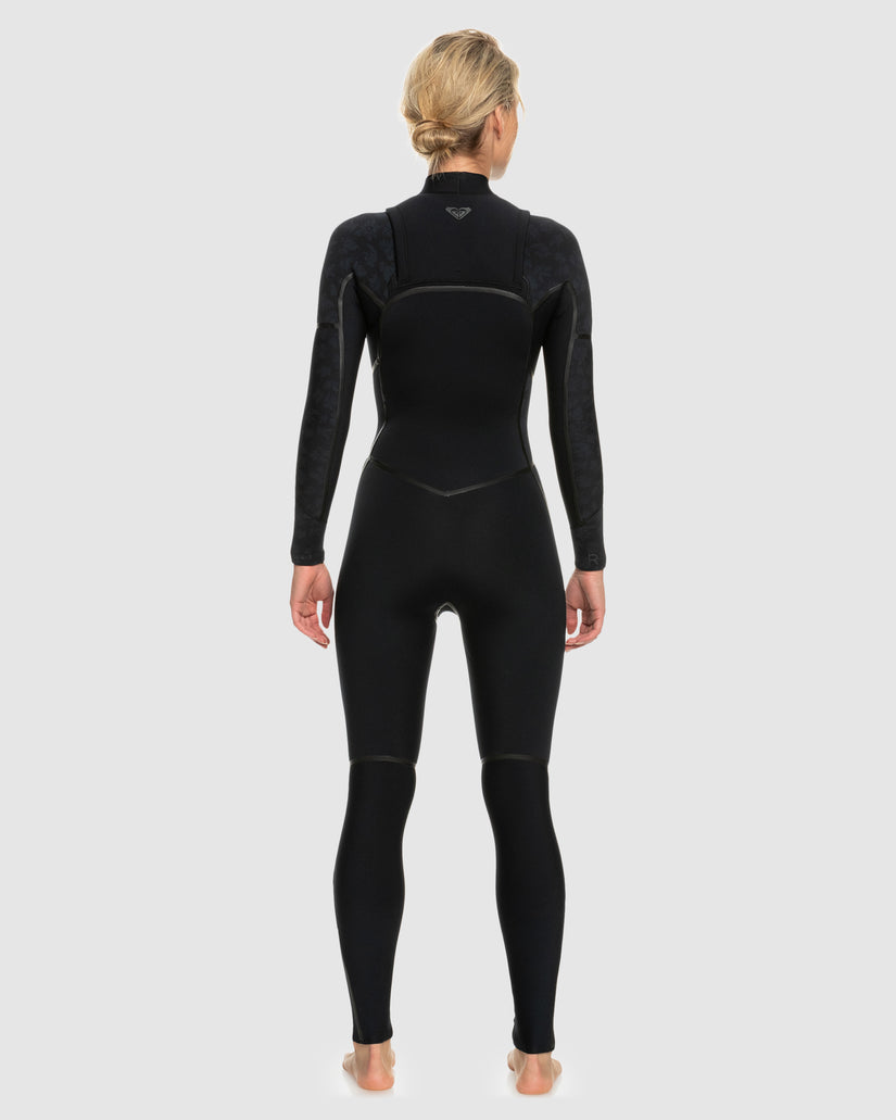 Womens 4/3mm Swell Series Chest Zip Lfs Wetsuit