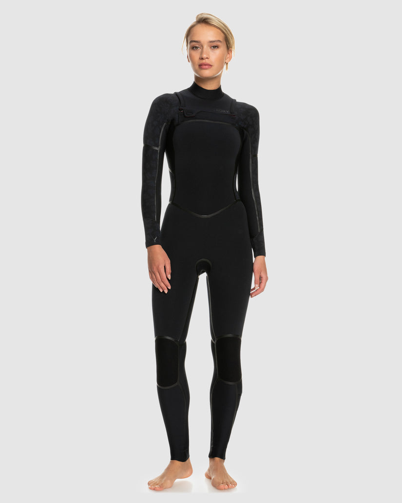 Womens 4/3mm Swell Series Chest Zip Lfs Wetsuit