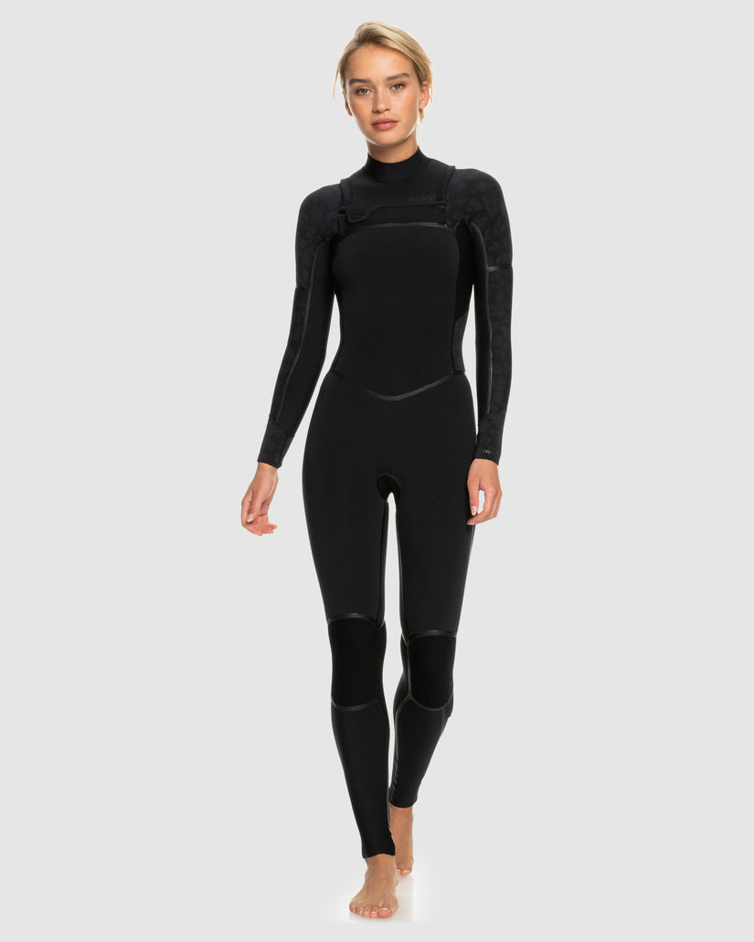 Womens 4/3mm Swell Series Chest Zip Lfs Wetsuit