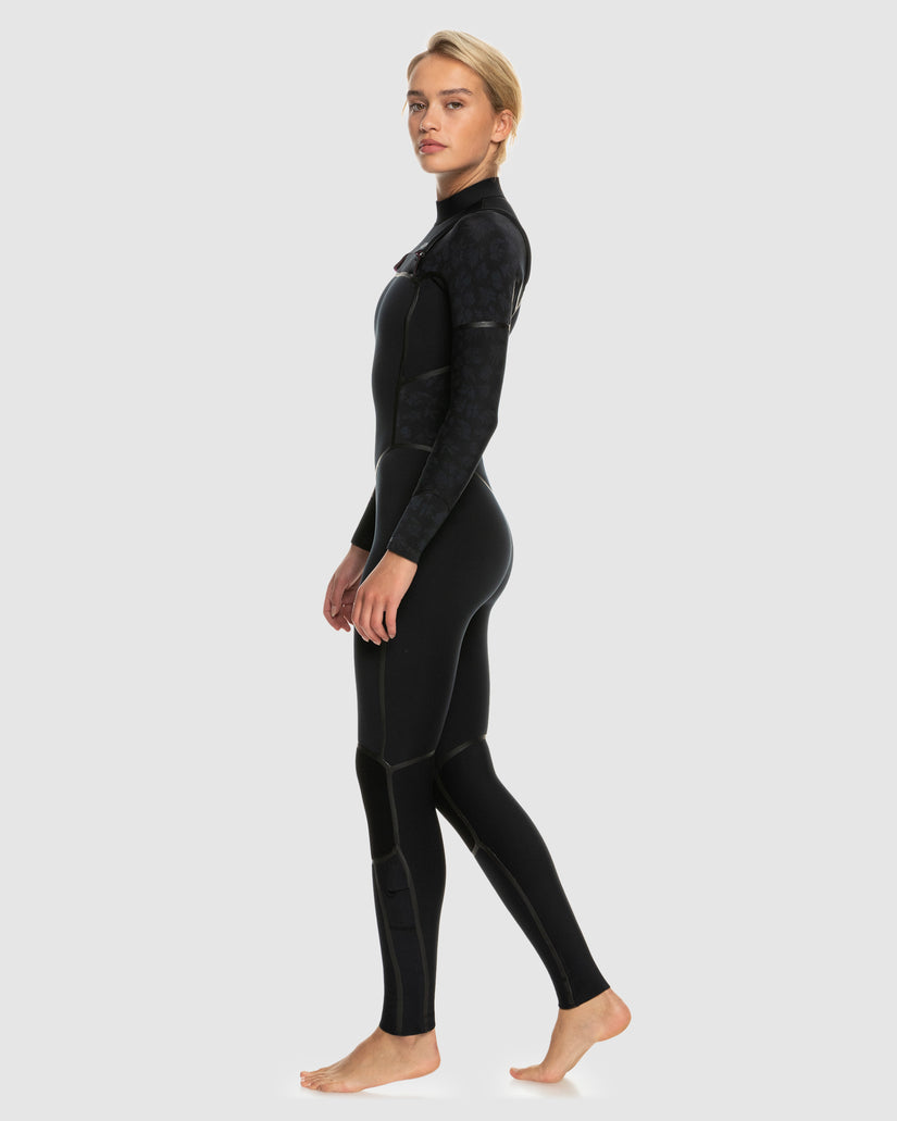 Womens 4/3mm Swell Series Chest Zip Lfs Wetsuit