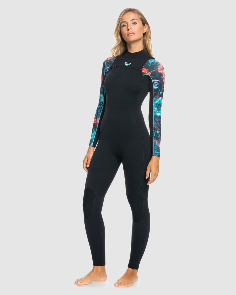 Womens 4/3mm Elite Chest Zip Wetsuit