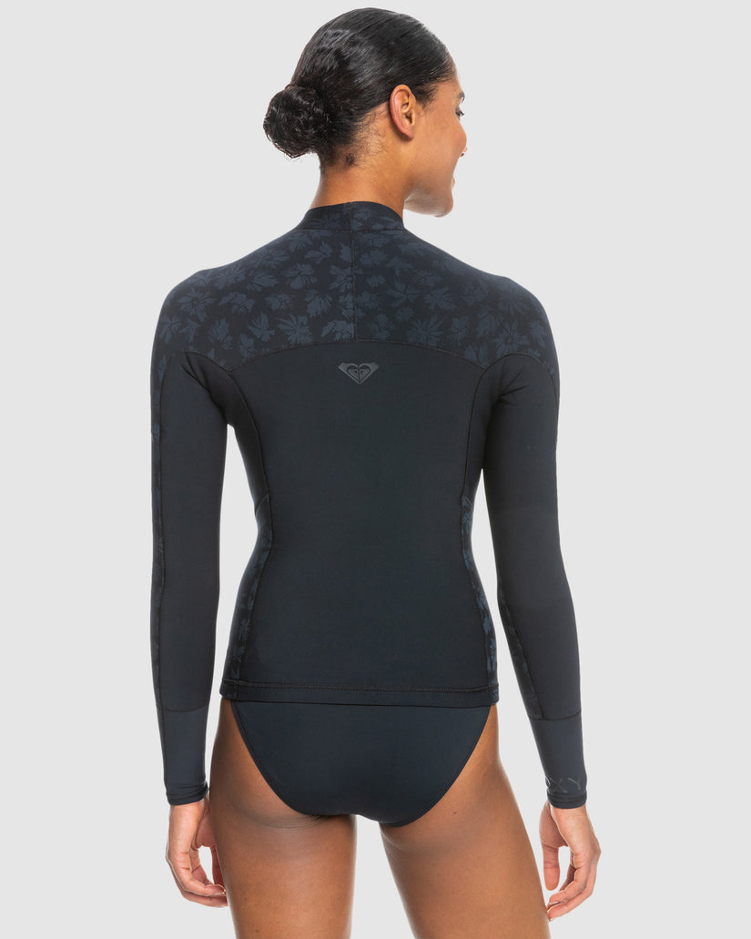 Womens 1mm Swell Series 2022 Long Sleeve Wetsuit Top