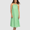 Womens Wavy Days Midi Dress