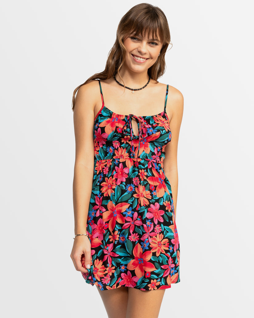 Womens La Vida Strappy Mini Dress