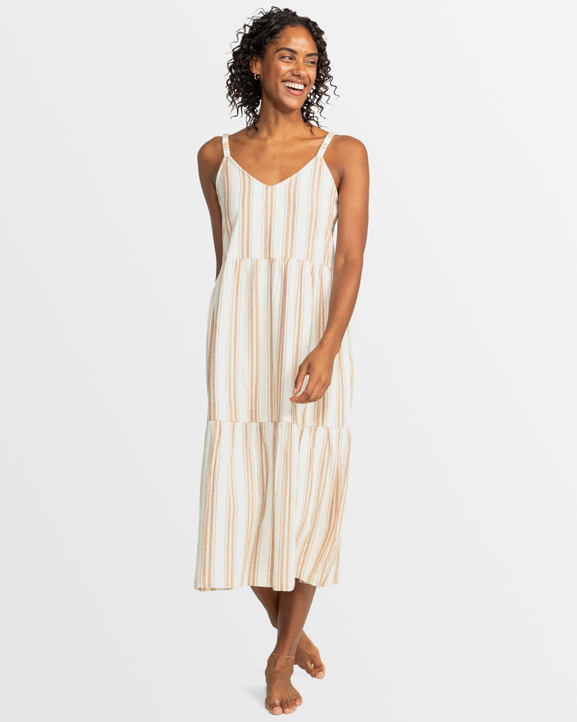 Womens Waiting Line Tiered Maxi Dress