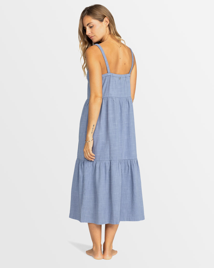 Womens Waiting Line Midi Dress