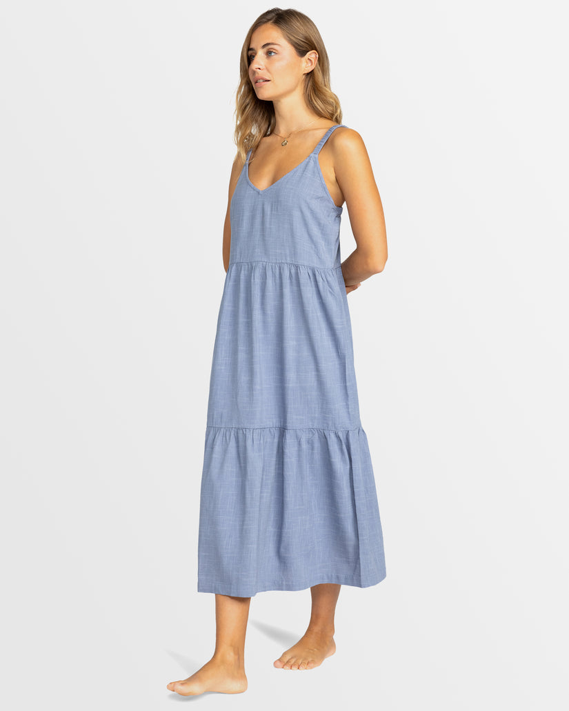 Womens Waiting Line Midi Dress