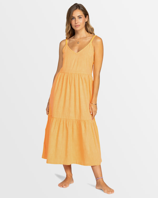 Womens Waiting Line Midi Dress