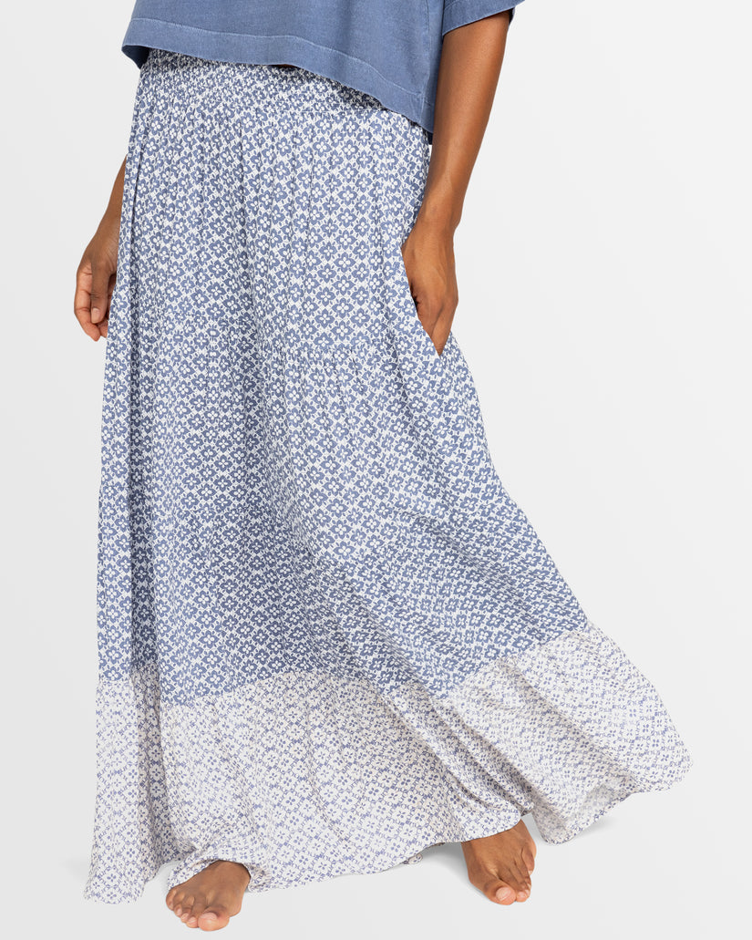 Womens Radiant Sun Maxi Skirt