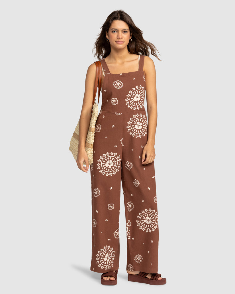 Womens Sweet Note Jumpsuit