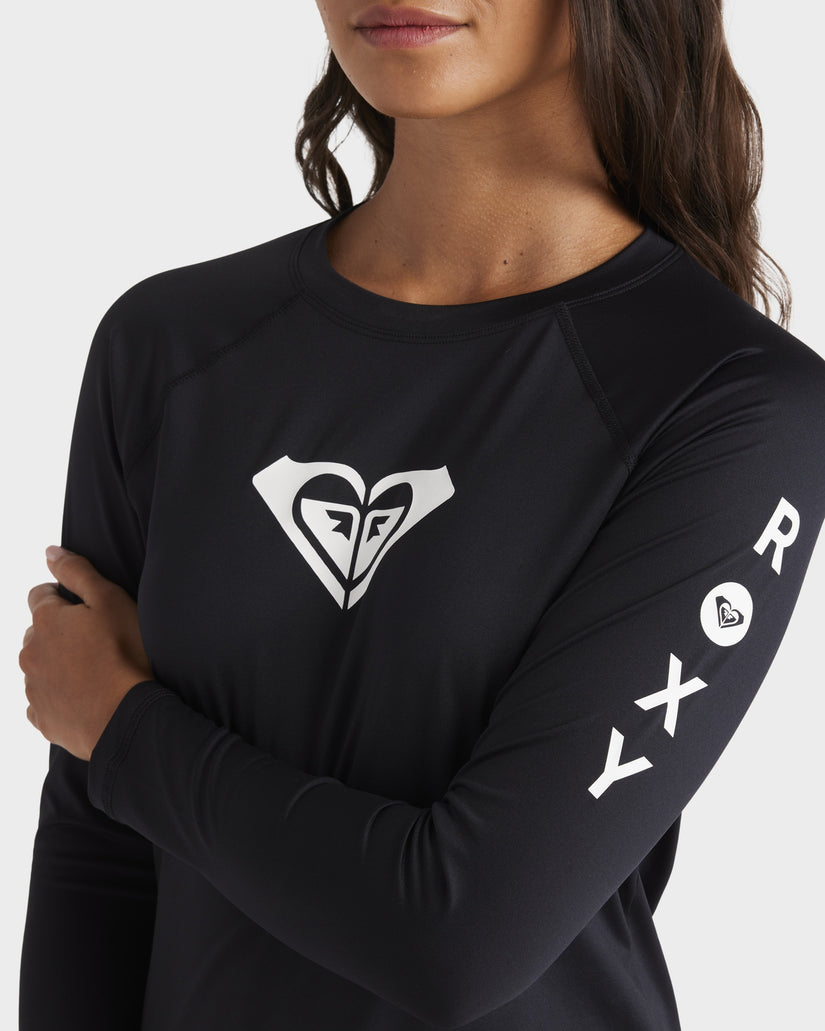 Womens Essentials Long Sleeve Lycra Rash Vest