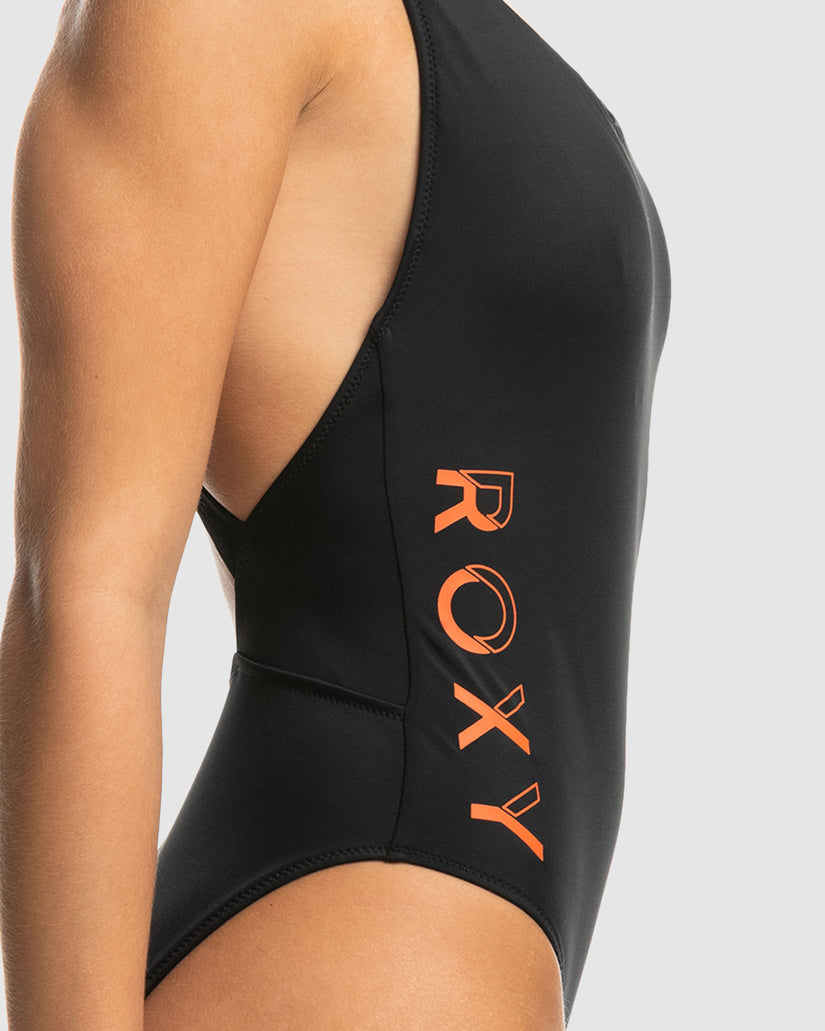 Womens Roxy Active Basic One Piece Sd One Piece Swim