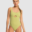 Womens Roxy Pro The Double Line One-Piece Swimsuit