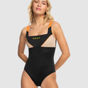 Womens Roxy Active Aop One Piece One Piece Swim