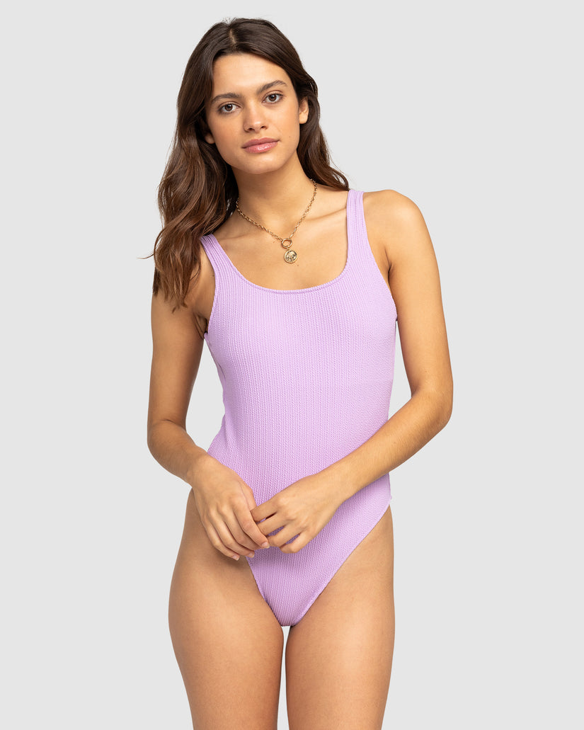 Womens Aruba Halter Neck One Piece Swimsuit