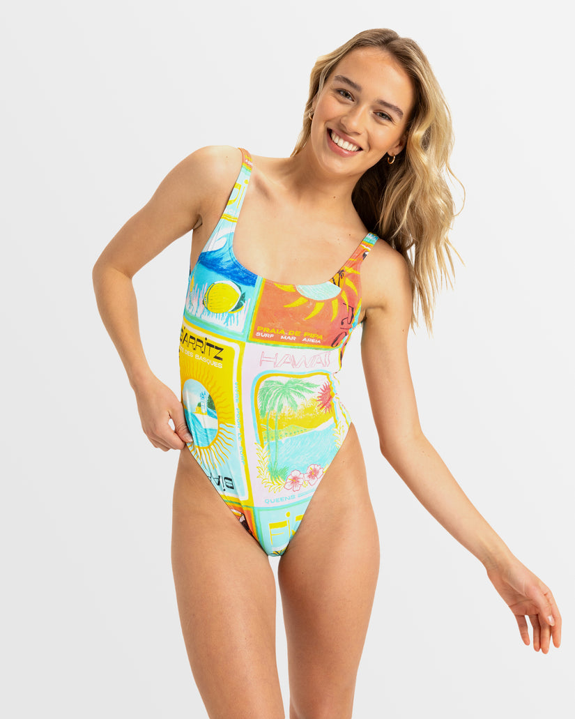 Womens Atlas One Piece Swimsuit