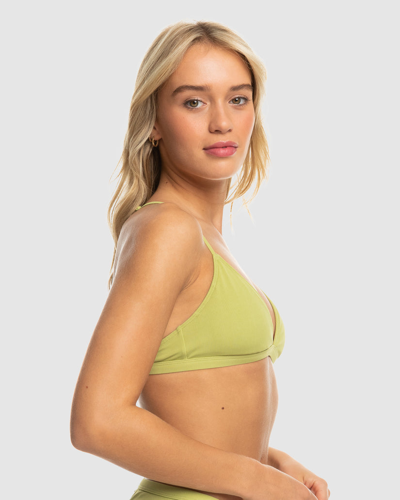 Womens Roxy Pro The Cut Back Triangle Bikini Top