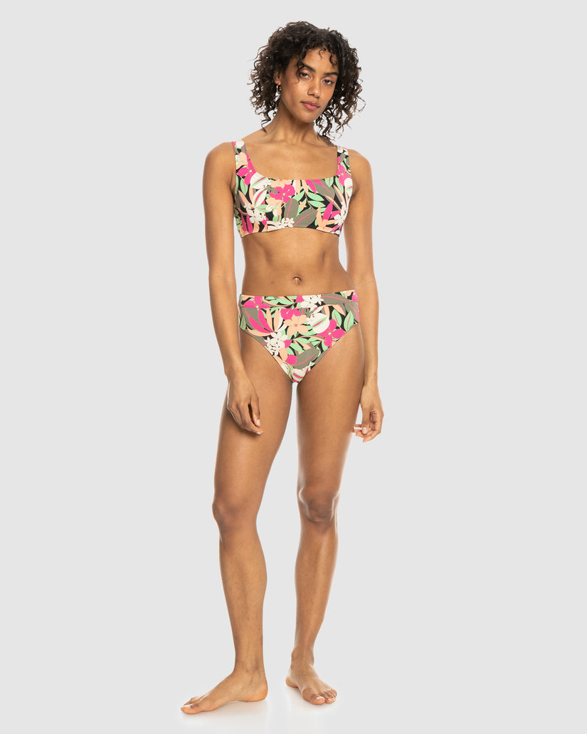 Womens Printed Beach Classics D-Cup Bikini Top