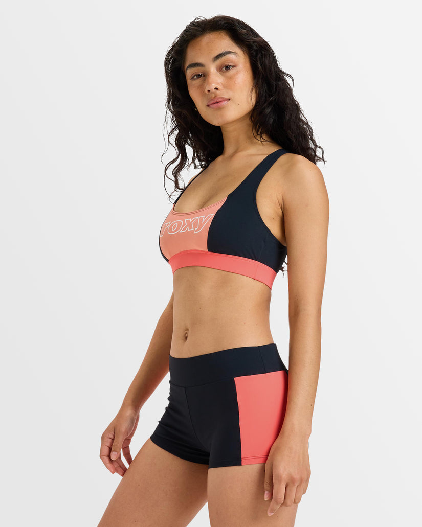 Womens Beloved Colorblock Bikini Top