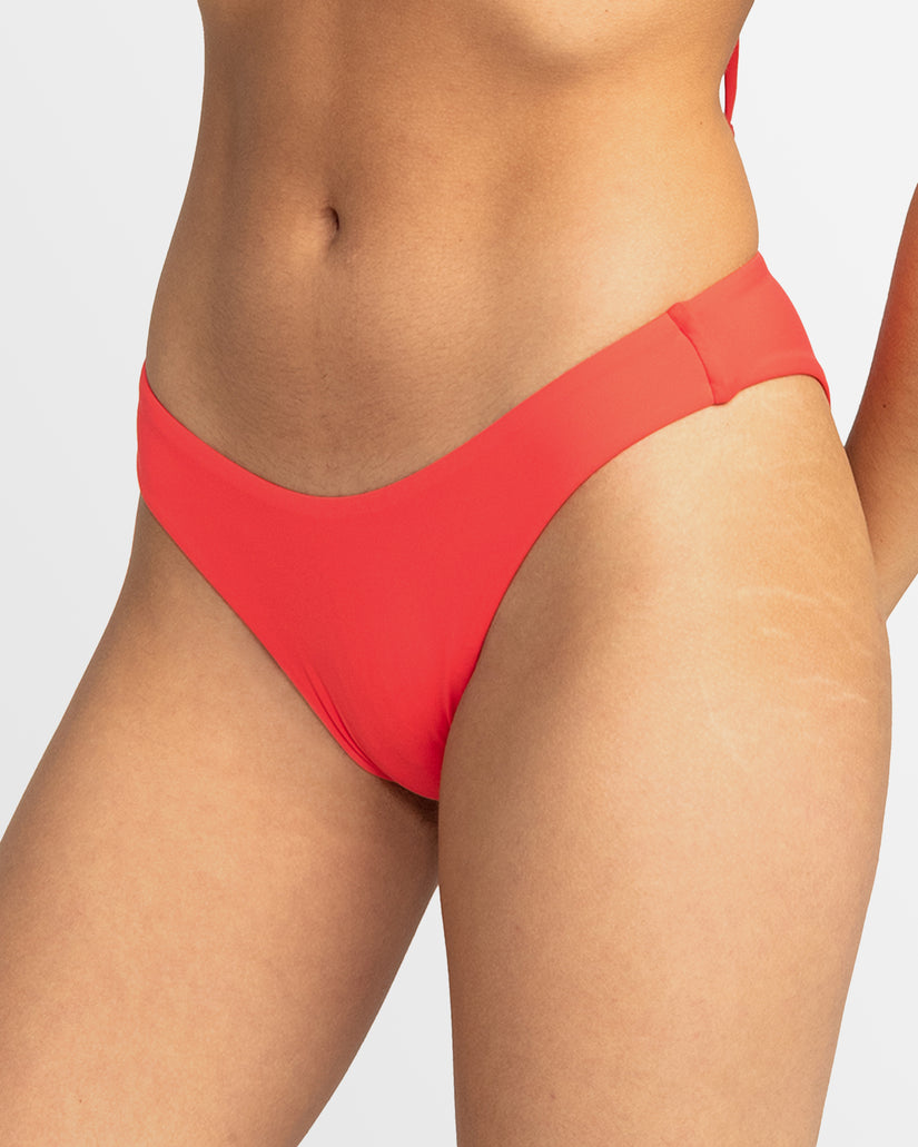 Womens Beach Classics High Leg Bikini Bottom