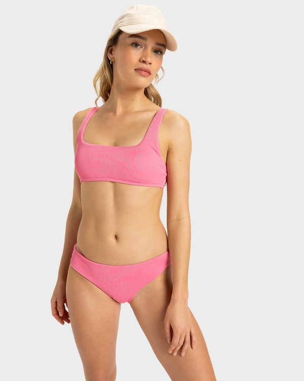 Womens Rib Roxy Love The Comber Bikini Bottom