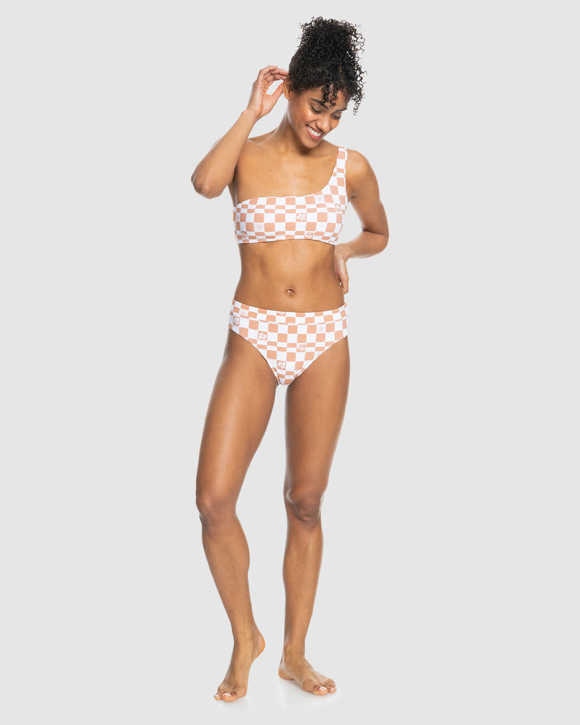 Womens Check It 2 Mod Midwaist Bikini Bottom