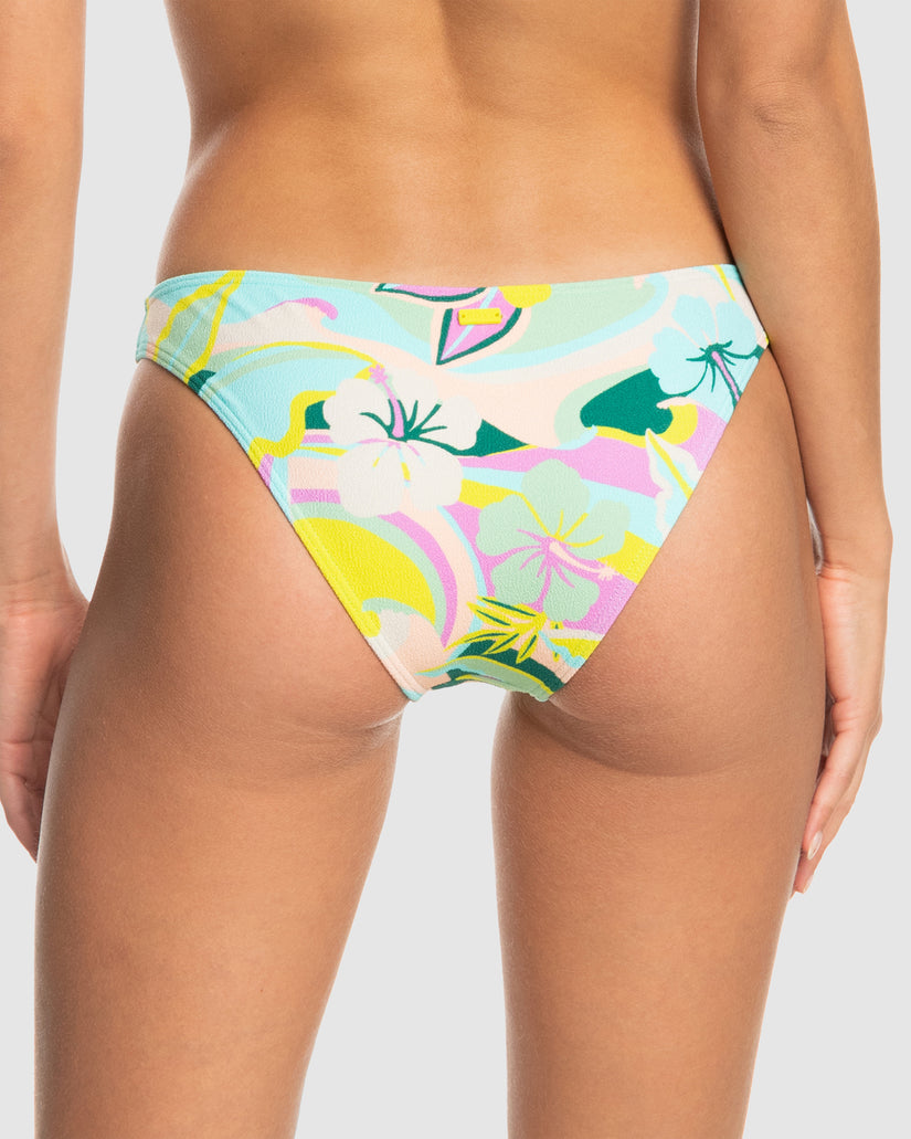 Womens Rave Wave Moderate Bikini Bottom