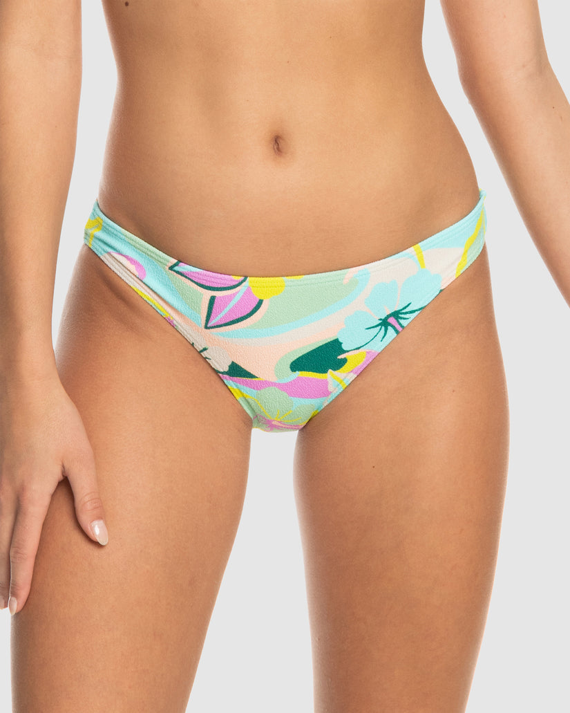 Womens Rave Wave Moderate Bikini Bottom