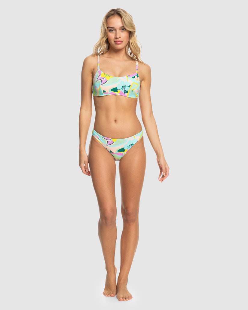 Womens Rave Wave Moderate Bikini Bottom