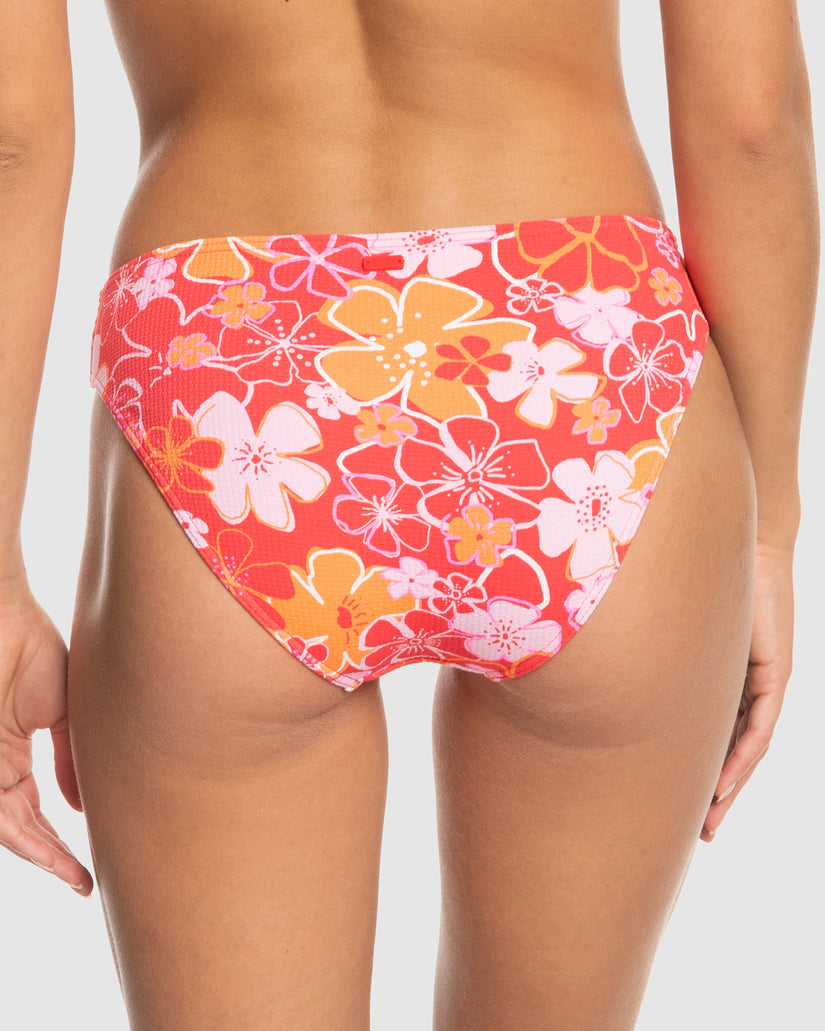 Womens Meadow Flowers Hipster Bikini Bottom