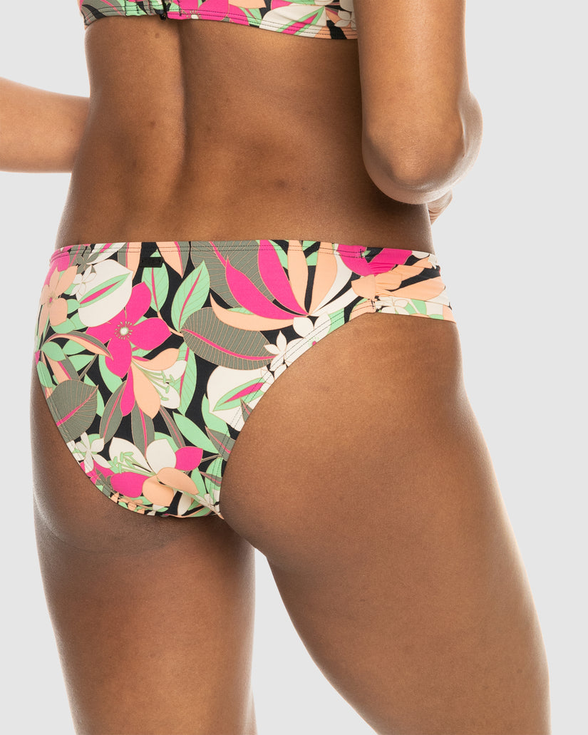 Womens Printed Beach Classics Moderate Bikini Bottoms