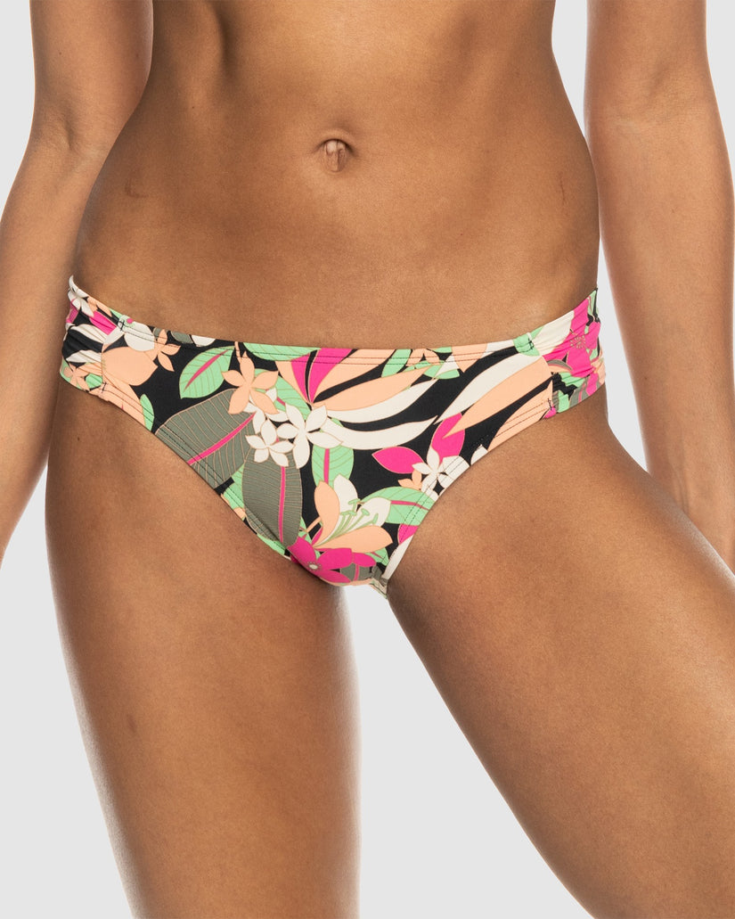 Womens Printed Beach Classics Moderate Bikini Bottoms