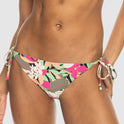 Womens Printed Beach Classics Tie Side Bikini Bottoms