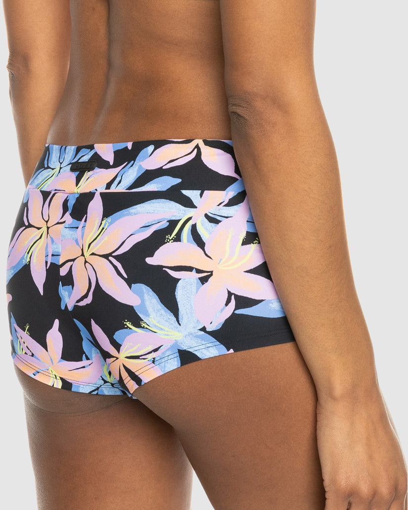 Womens Roxy Active Shorty Bikini Bottoms