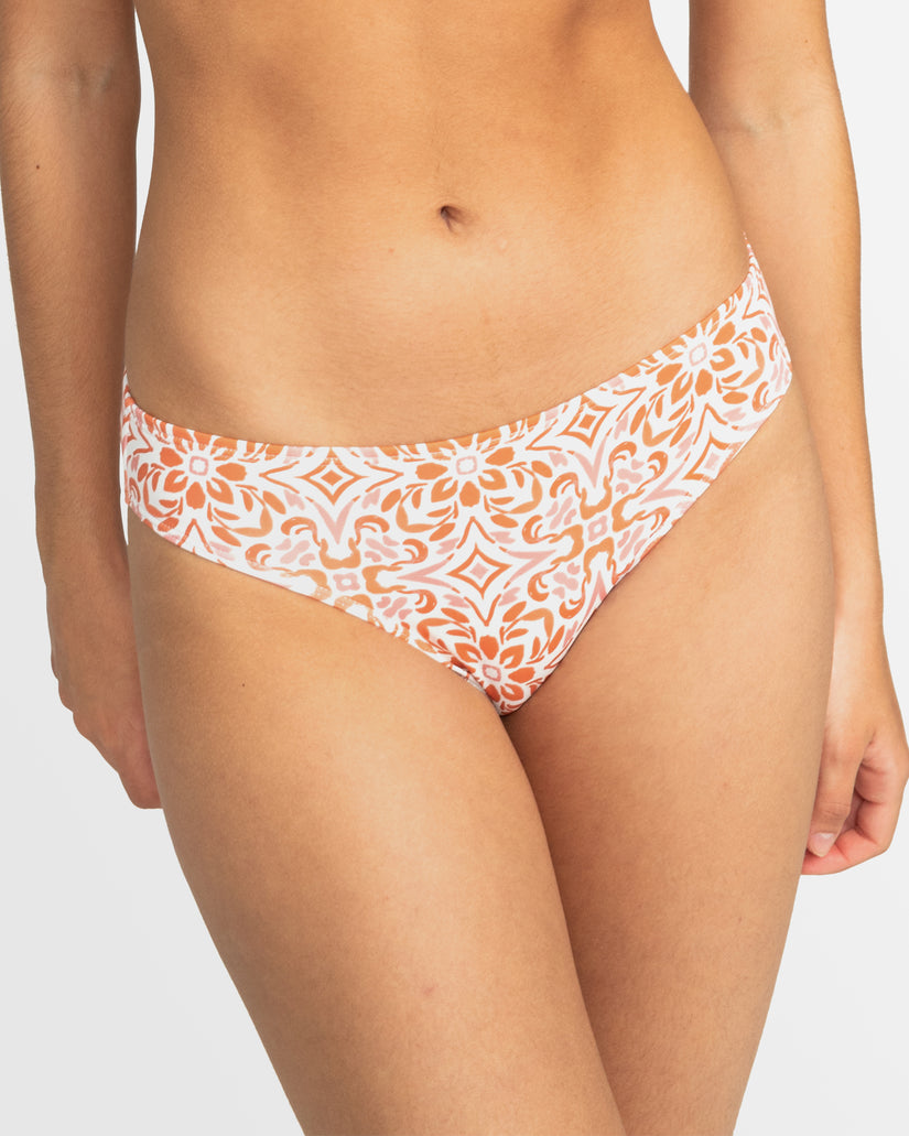 Womens Fresco Tile Low Waist Bikini Bottom