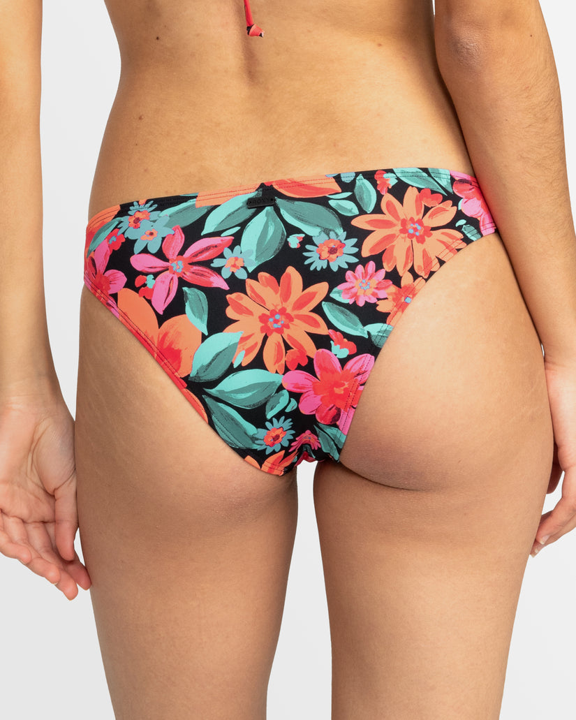 Womens Printed Beach Classics Moderate Bikini Bottom