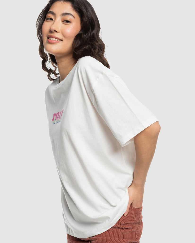 Womens Sand Under The Sky Oversized T-Shirt