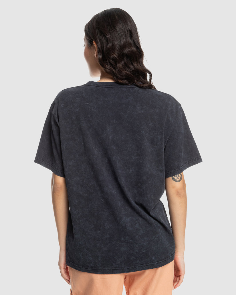 Womens Moonlight Sunset Oversized T-Shirt