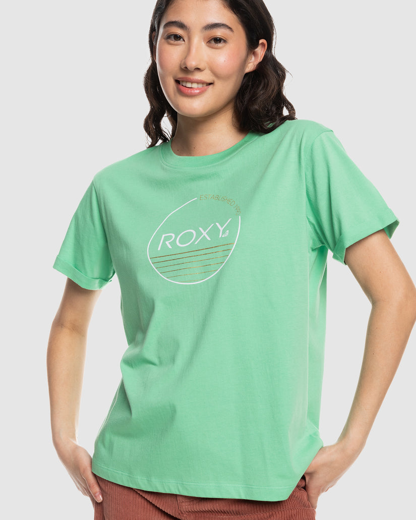 Womens Noon Ocean Loose Fit T-Shirt