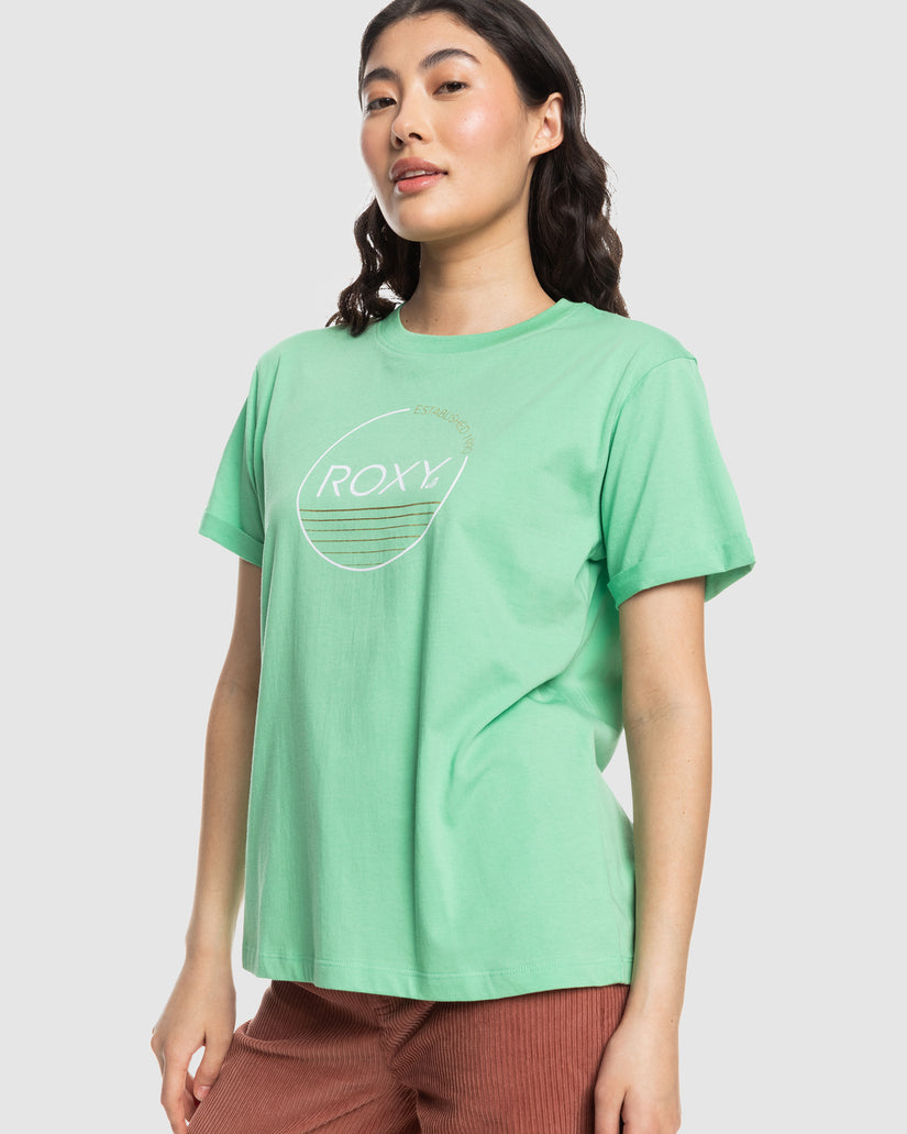 Womens Noon Ocean Loose Fit T-Shirt