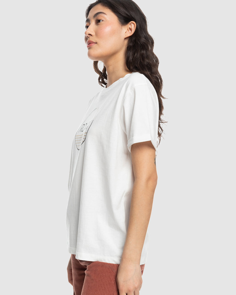 Womens Noon Ocean Loose Fit T-Shirt