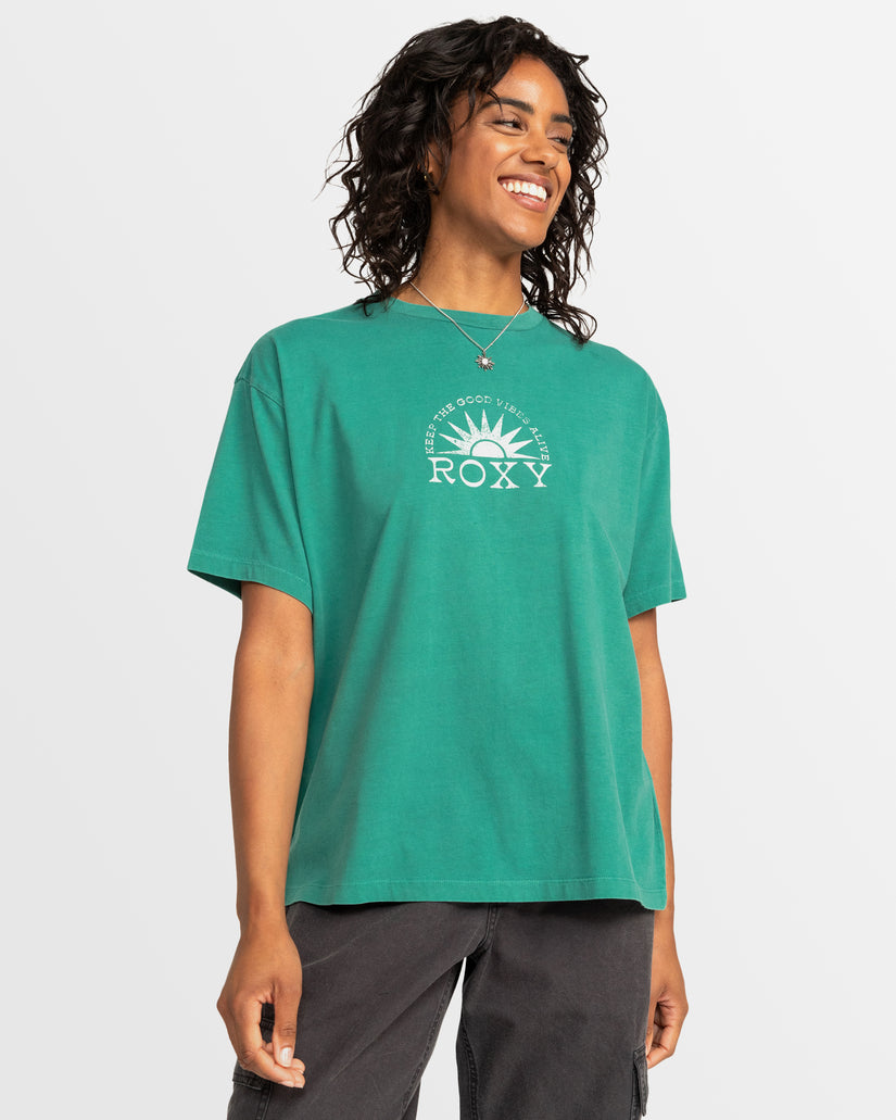 Womens Sun Over The Sand B Short Sleeve T-Shirt