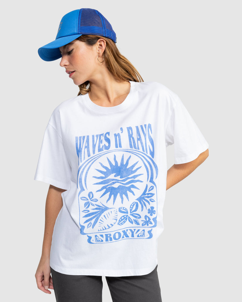 Womens Moonrise Sea T-Shirt