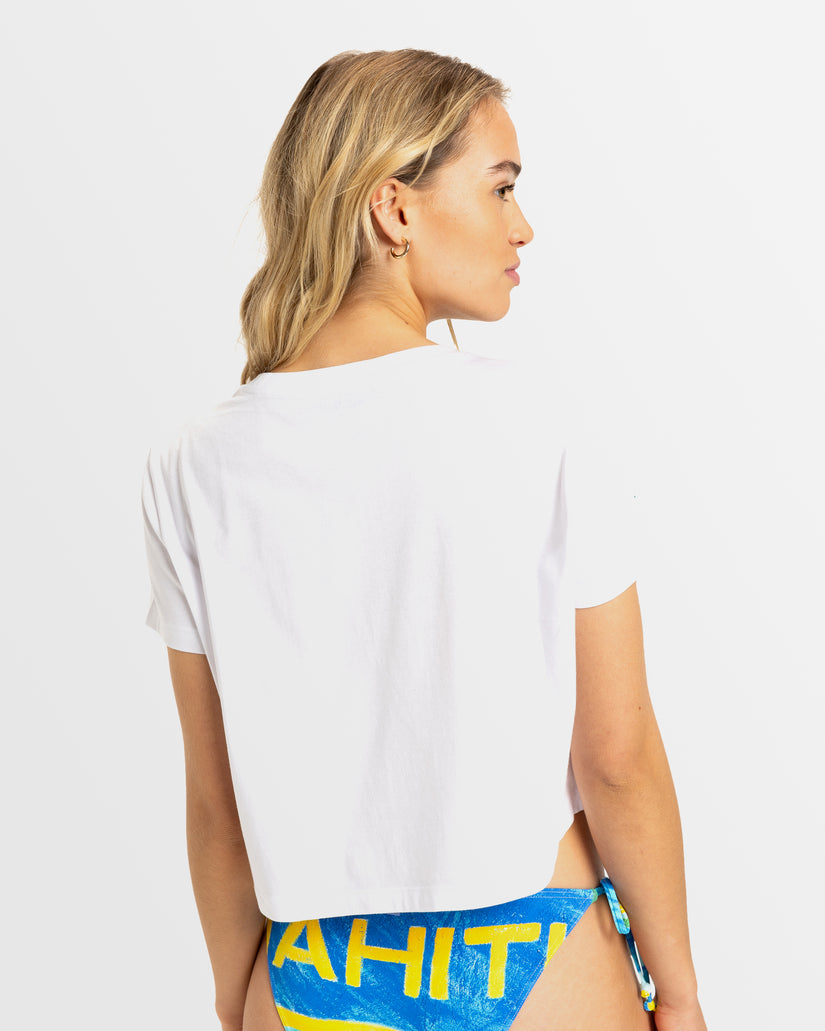 Womens Atlas Oceanregular Crop Top