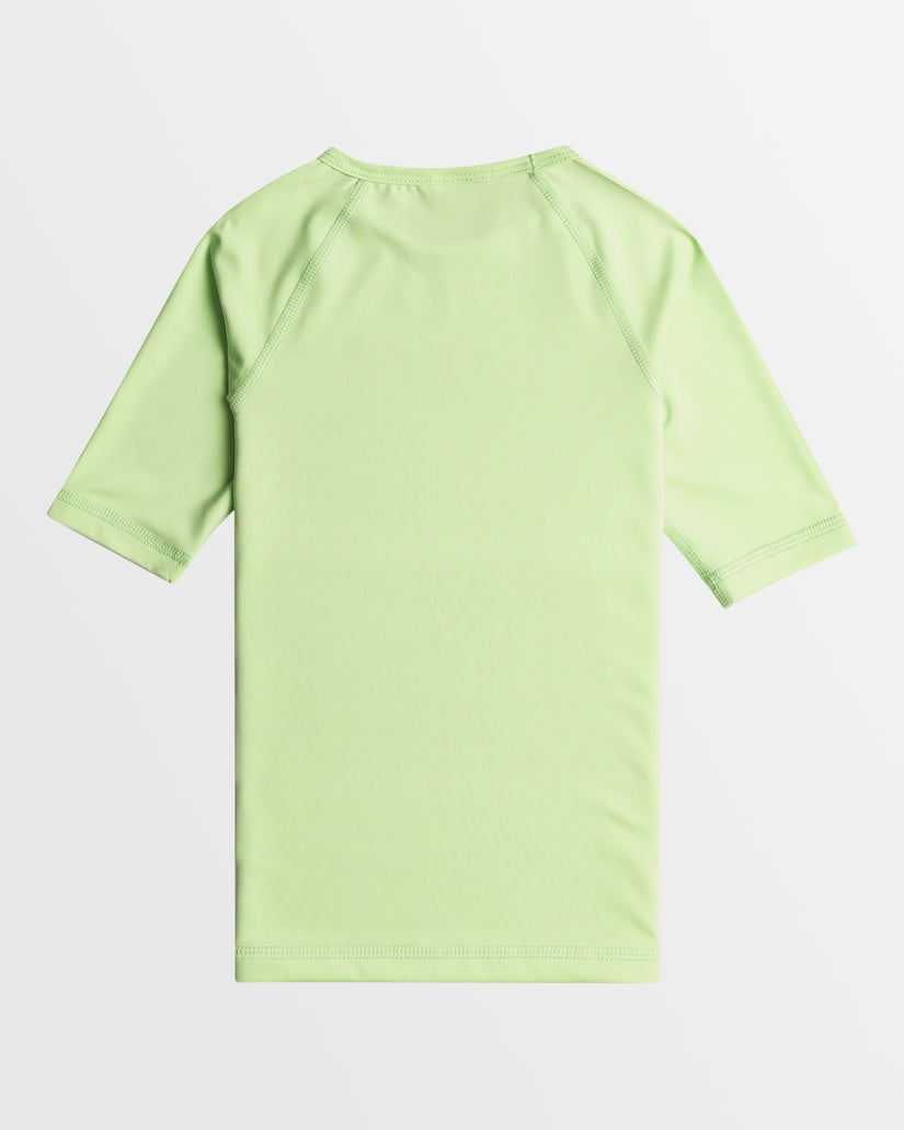 Girls 2-7 Basic Short Sleeve Upf 50 Surf T-Shirt