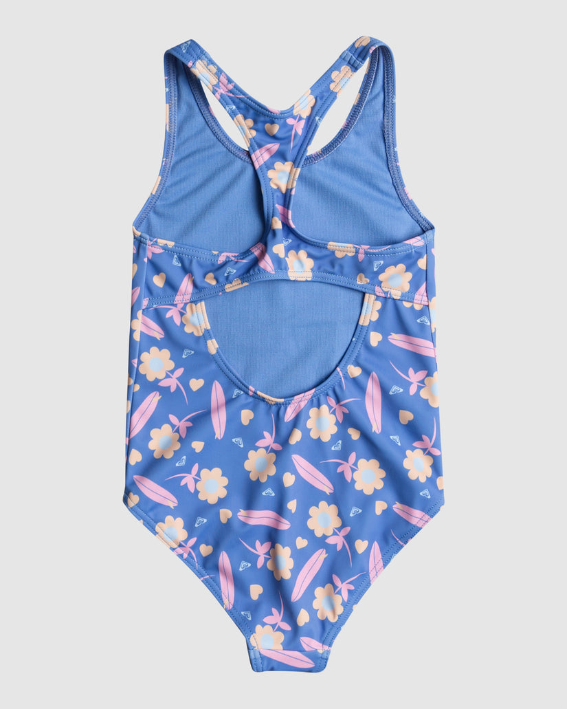 Girls 2-7 Lorem Racerback One-Piece Swimsuit