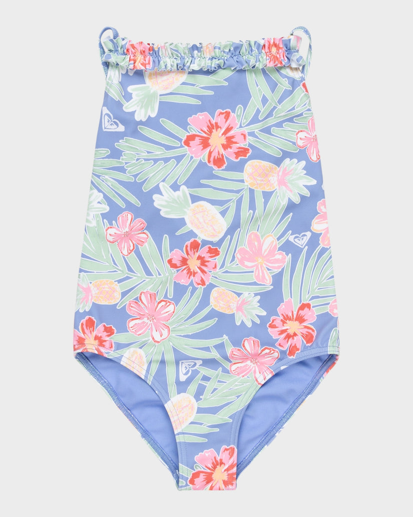 Girls 8-16 Tropical Story One Piece Swimsuit